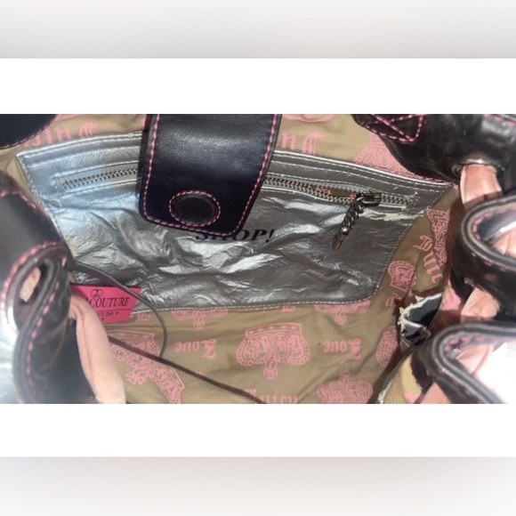 JUICY COUTURE ❤️❤️ VINTAGE Y2K SATCHEL BAG - Picture 10 of 16